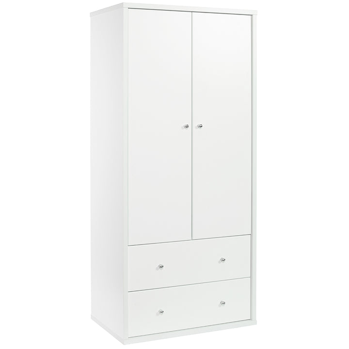 Cosmo 2 Drawer / 2 Door Wardrobe | Simply Beds NZ | Bedroom Furniture