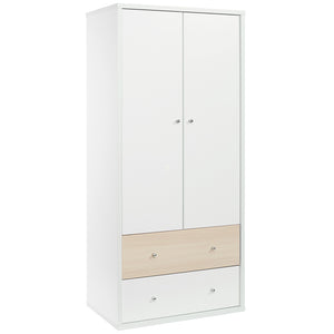 Cosmo 2 Drawer / 2 Door Wardrobe | Simply Beds NZ | Bedroom Furniture