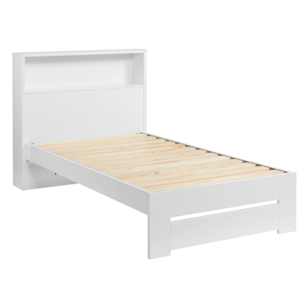 Cosmo Slat Bed Frame with Storage Simply Beds NZ Bedroom Furniture