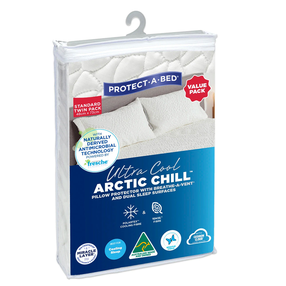 Arctic Chill Waterproof Pillow Protectors Simply Beds New Zealand