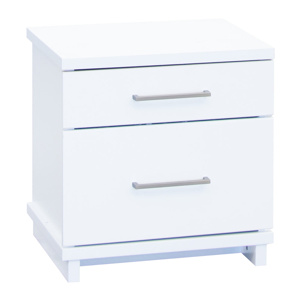 Franz 2 Drawer Bedside | Simply Beds NZ | Bedroom Furniture