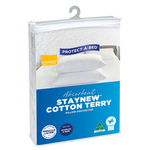 Staynew Fitted Waterproof Pillow Protectors | Simply Beds New Zealand