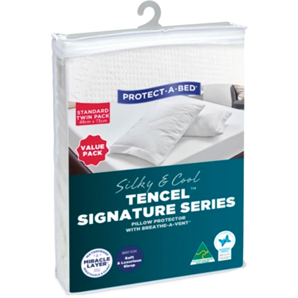 StayNew Cotton Terry Pillow Protector | Simply Beds New Zealand