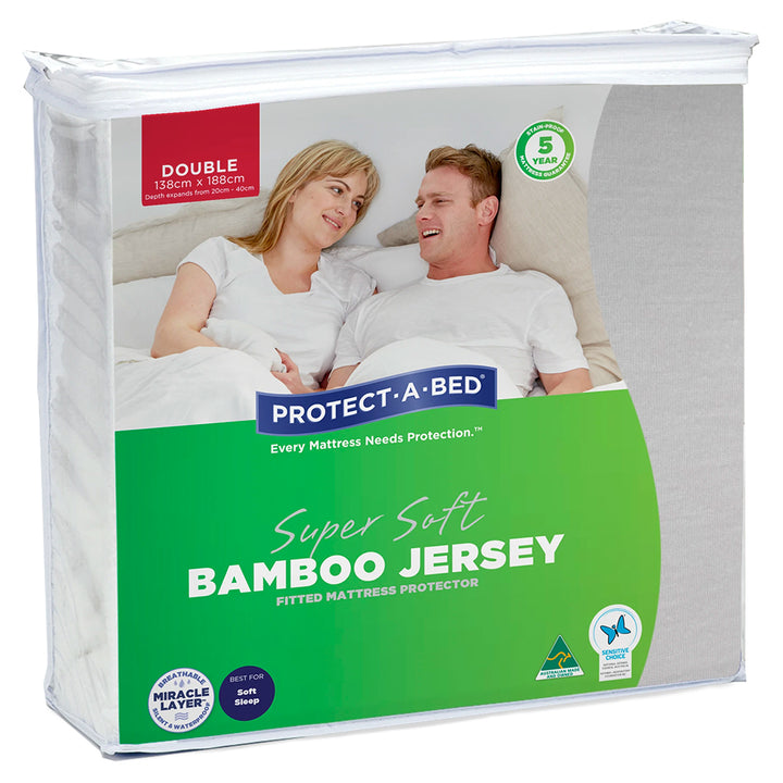Super Soft Bamboo Jersey Mattress Protectors | Simply Beds New Zealand