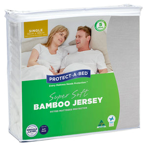 Super Soft Bamboo Jersey Mattress Protectors | Simply Beds New Zealand